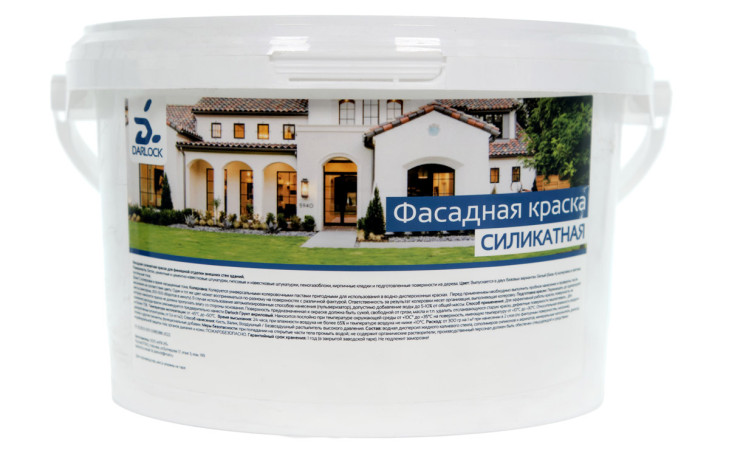 DARLOCK Силикатная фасадная краска