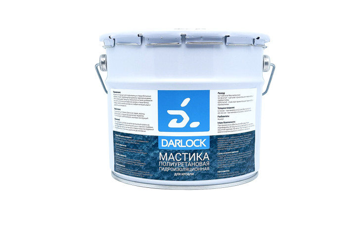 DARLOCK Гидроизоляция кровли - Полиуретановая мастика
